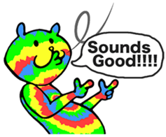 The Tie-dye Times [English Ver.] sticker #6127361