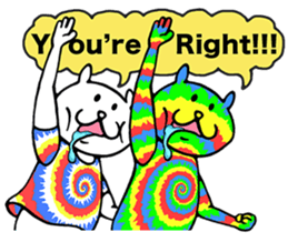 The Tie-dye Times [English Ver.] sticker #6127390