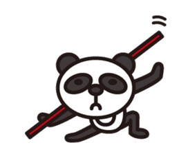 Happy Chinese panda sticker #6127745