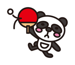 Happy Chinese panda sticker #6127748