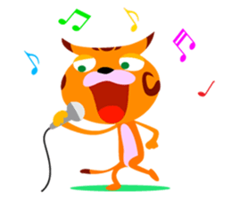 Three wanderer cats sticker #6127957