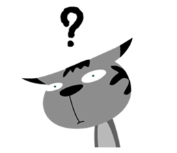 Three wanderer cats sticker #6127970