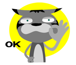 Three wanderer cats sticker #6127978