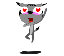 Three wanderer cats sticker #6127979