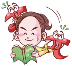 x+yAnna and Pi II, Math Friends Forever! sticker #6128516