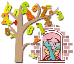 x+yAnna and Pi II, Math Friends Forever! sticker #6128544