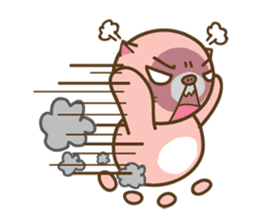 I'm not a PIG : Proud to be fat together sticker #6128817