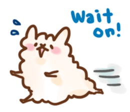 alpaca sticker eng ver. sticker #6128834