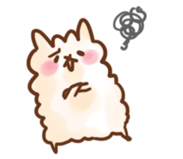 alpaca sticker eng ver. sticker #6128837