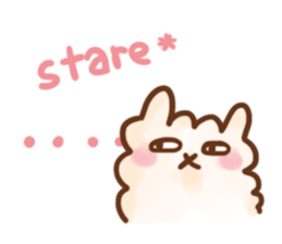 alpaca sticker eng ver. sticker #6128841