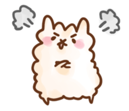 alpaca sticker eng ver. sticker #6128842