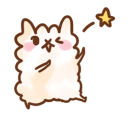 alpaca sticker eng ver. sticker #6128843
