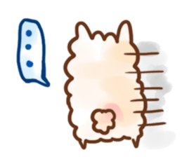 alpaca sticker eng ver. sticker #6128846