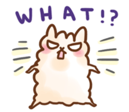 alpaca sticker eng ver. sticker #6128849