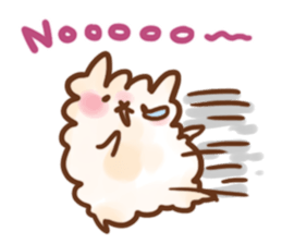 alpaca sticker eng ver. sticker #6128851