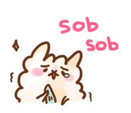 alpaca sticker eng ver. sticker #6128854