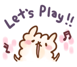 alpaca sticker eng ver. sticker #6128855