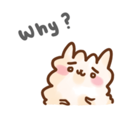 alpaca sticker eng ver. sticker #6128858