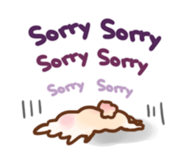 alpaca sticker eng ver. sticker #6128862