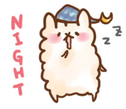 alpaca sticker eng ver. sticker #6128865