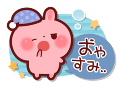Rabbit to the group talk sticker #6129073