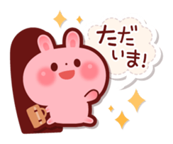 Rabbit to the group talk sticker #6129084