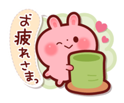 Rabbit to the group talk sticker #6129087