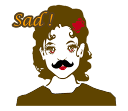 Beard maiden "I'll say straight !" sticker #6129705