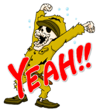 Zombie Police sticker #6130195