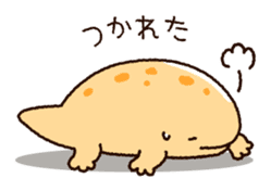 Cute giant salamander sticker #6130250