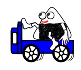 Delicious too much onigiri sticker #6130632