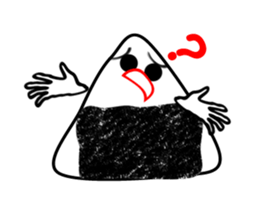 Delicious too much onigiri sticker #6130641