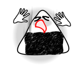Delicious too much onigiri sticker #6130644