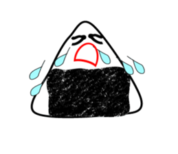 Delicious too much onigiri sticker #6130647
