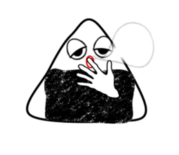 Delicious too much onigiri sticker #6130653