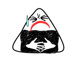 Delicious too much onigiri sticker #6130663