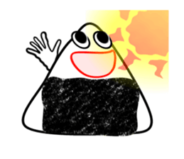Delicious too much onigiri sticker #6130665