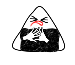 Delicious too much onigiri sticker #6130667