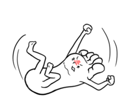 Japanese foot sticker #6130720