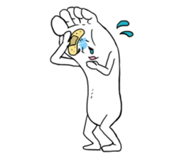 Japanese foot sticker #6130723