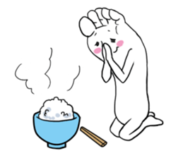 Japanese foot sticker #6130733