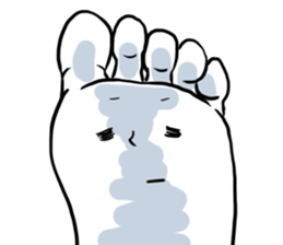 Japanese foot sticker #6130738