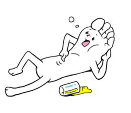 Japanese foot sticker #6130750