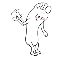 Japanese foot sticker #6130751