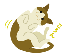 Chiffon and Marron sticker #6130994