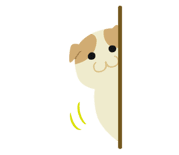 Chiffon and Marron sticker #6130998