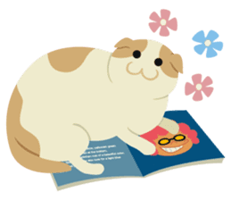 Chiffon and Marron sticker #6131003