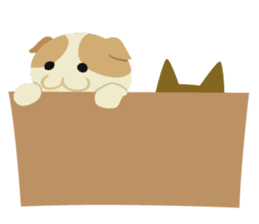 Chiffon and Marron sticker #6131010