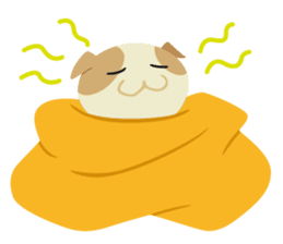 Chiffon and Marron sticker #6131020