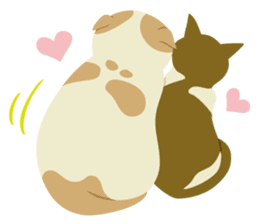 Chiffon and Marron sticker #6131023